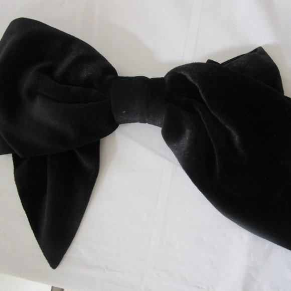 BEAUTIFUL LARGE VELVET BOW HAIR CLIP - Picture 10 of 11